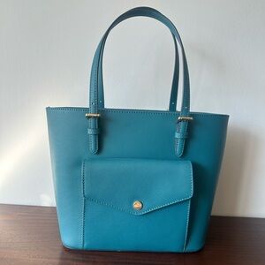 Michael Kors Teal Tote Bag